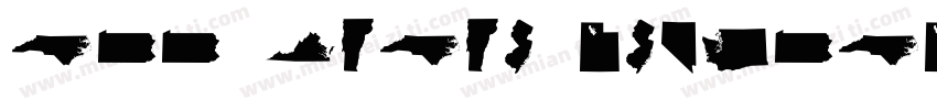 all state regular字体转换